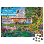 Country Life: Country Estate 500 Piece Puzzle