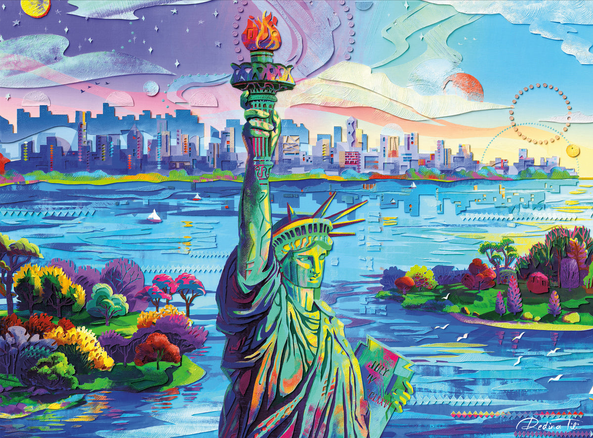 Gold Collection: Celebrate Liberty 1000 Piece Puzzle