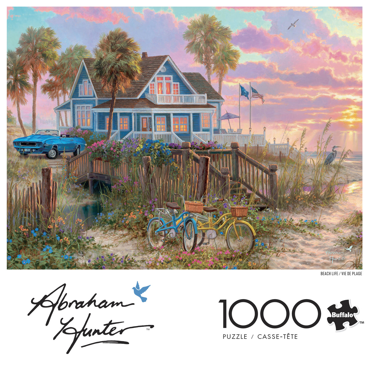 Abraham Hunter: Beach Life 1000 Piece Puzzle