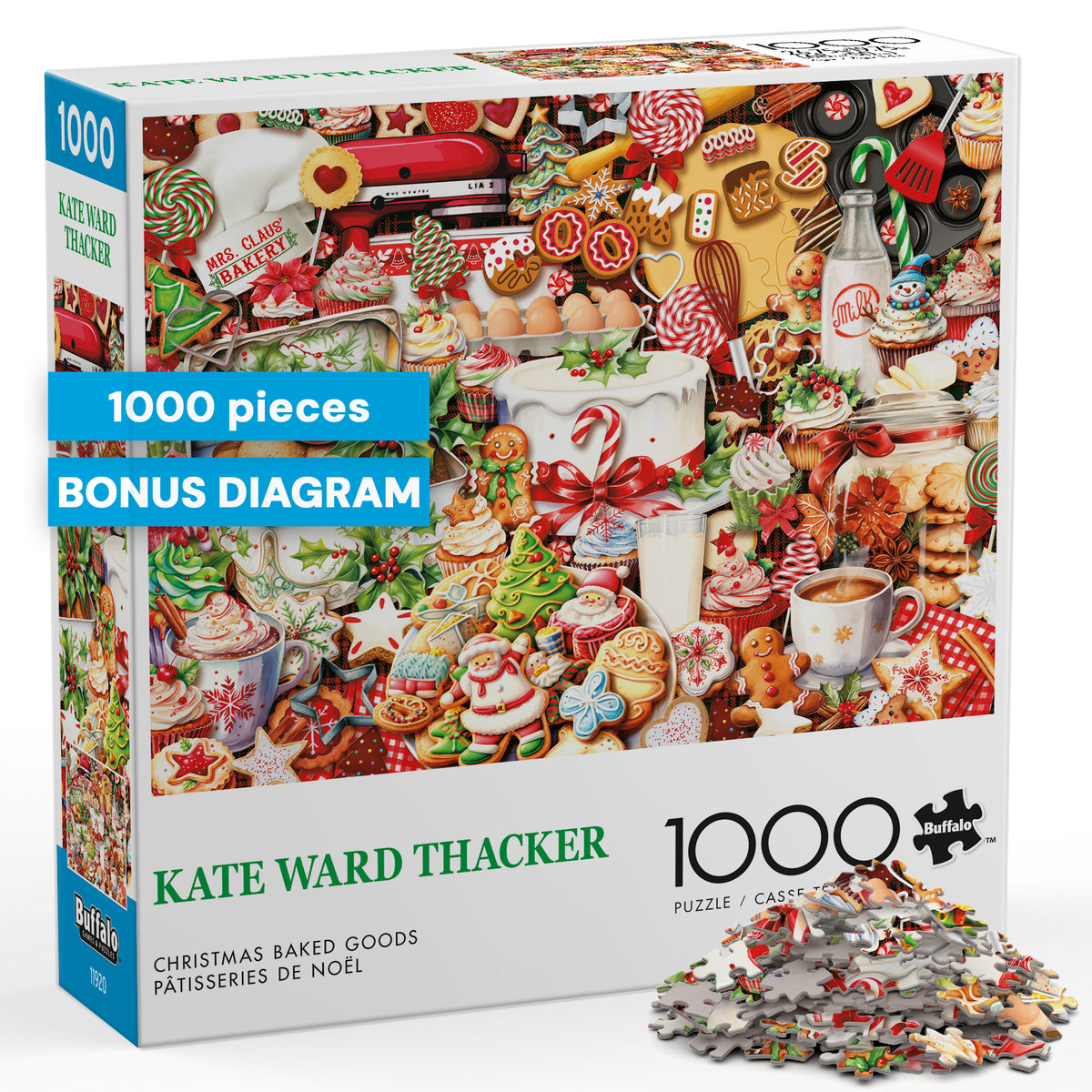 Christmas Baked Goods 1000 Piece Puzzle