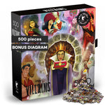 Noir Select: Disney Villains 500 Piece Puzzle