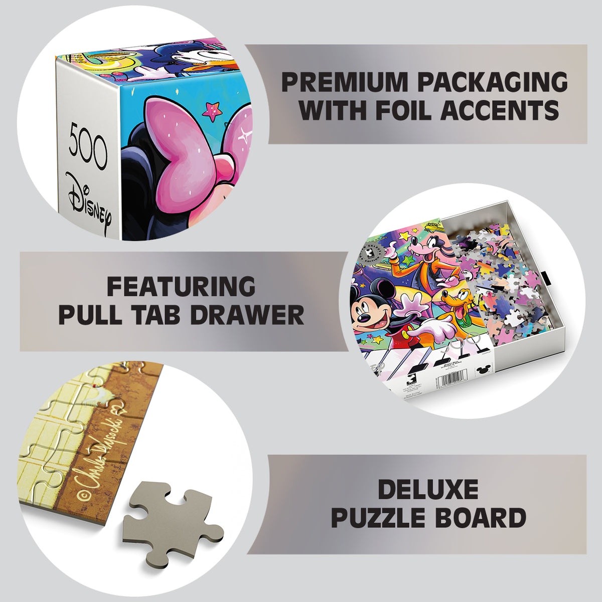 Silver Select: Disney Mickey's Music 500 Piece Puzzle