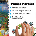 Thomas Kinkade Disney Silver Select: Alice in Wonderland 500 Piece Puzzle