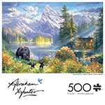 Abraham Hunter Mountain Morning 500 Piece Jigsaw Puzzle