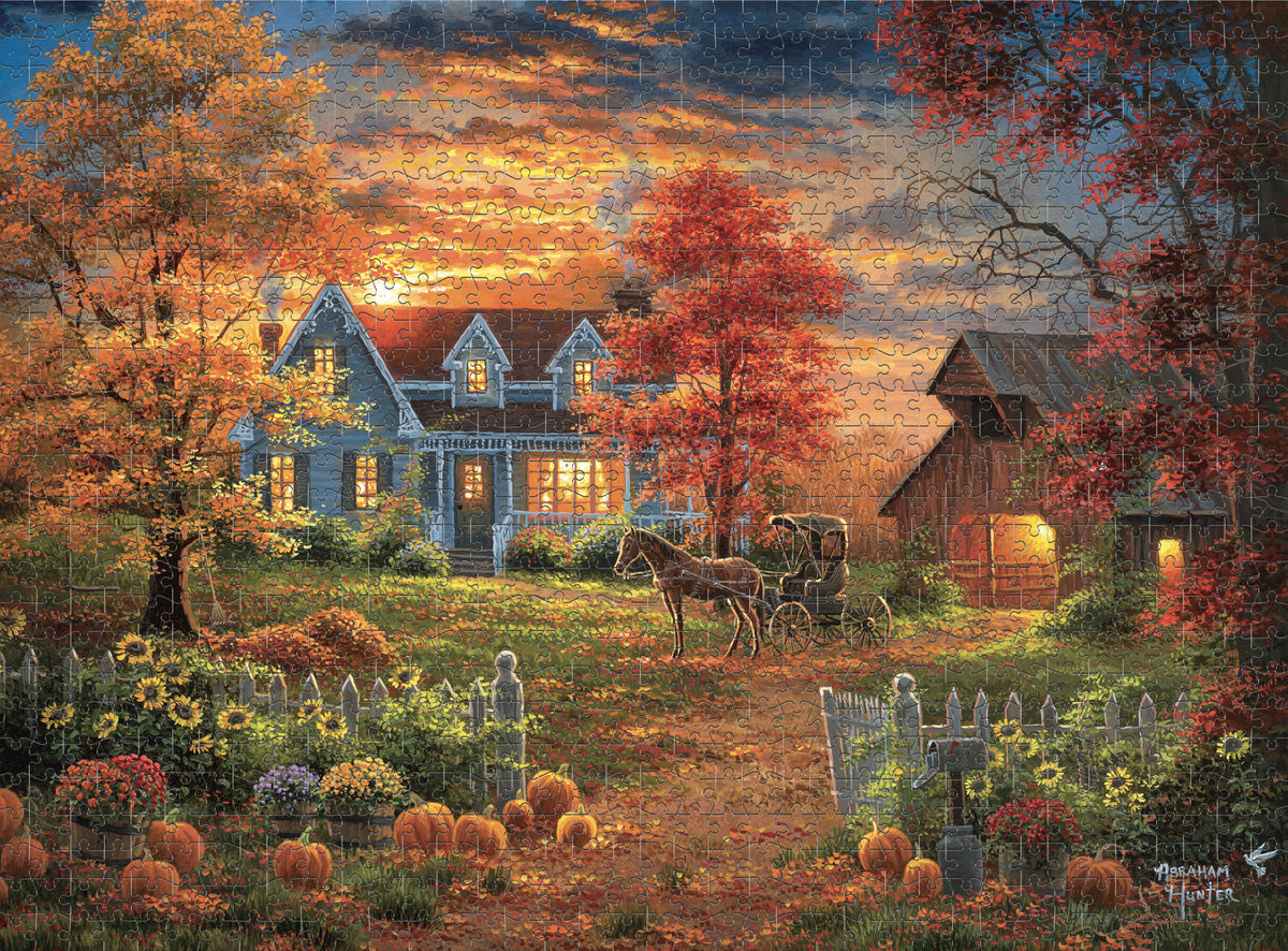 Abraham Hunter: Autumn Lights 1000 Piece Puzzle