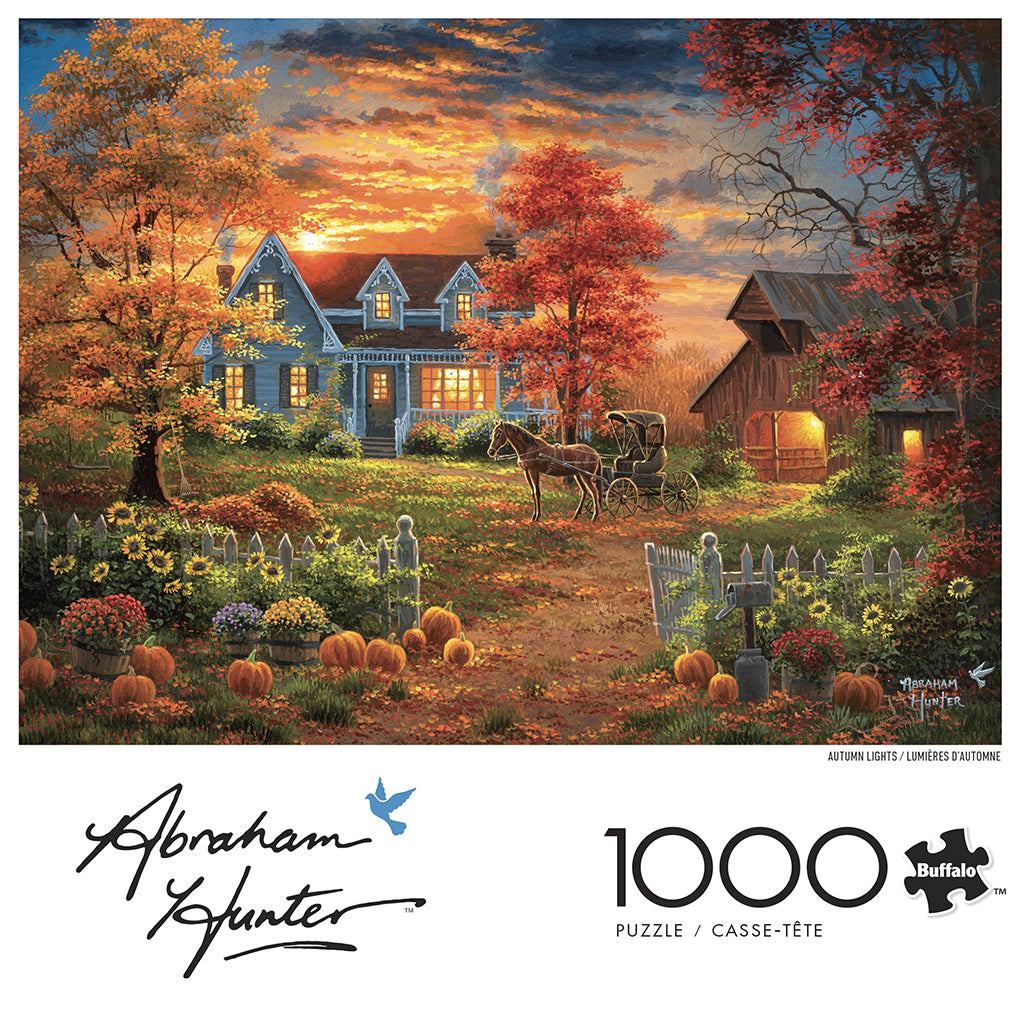 Abraham Hunter: Autumn Lights 1000 Piece Puzzle