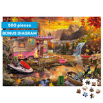 Gold Collection: Animal Campers 500 Piece Puzzle