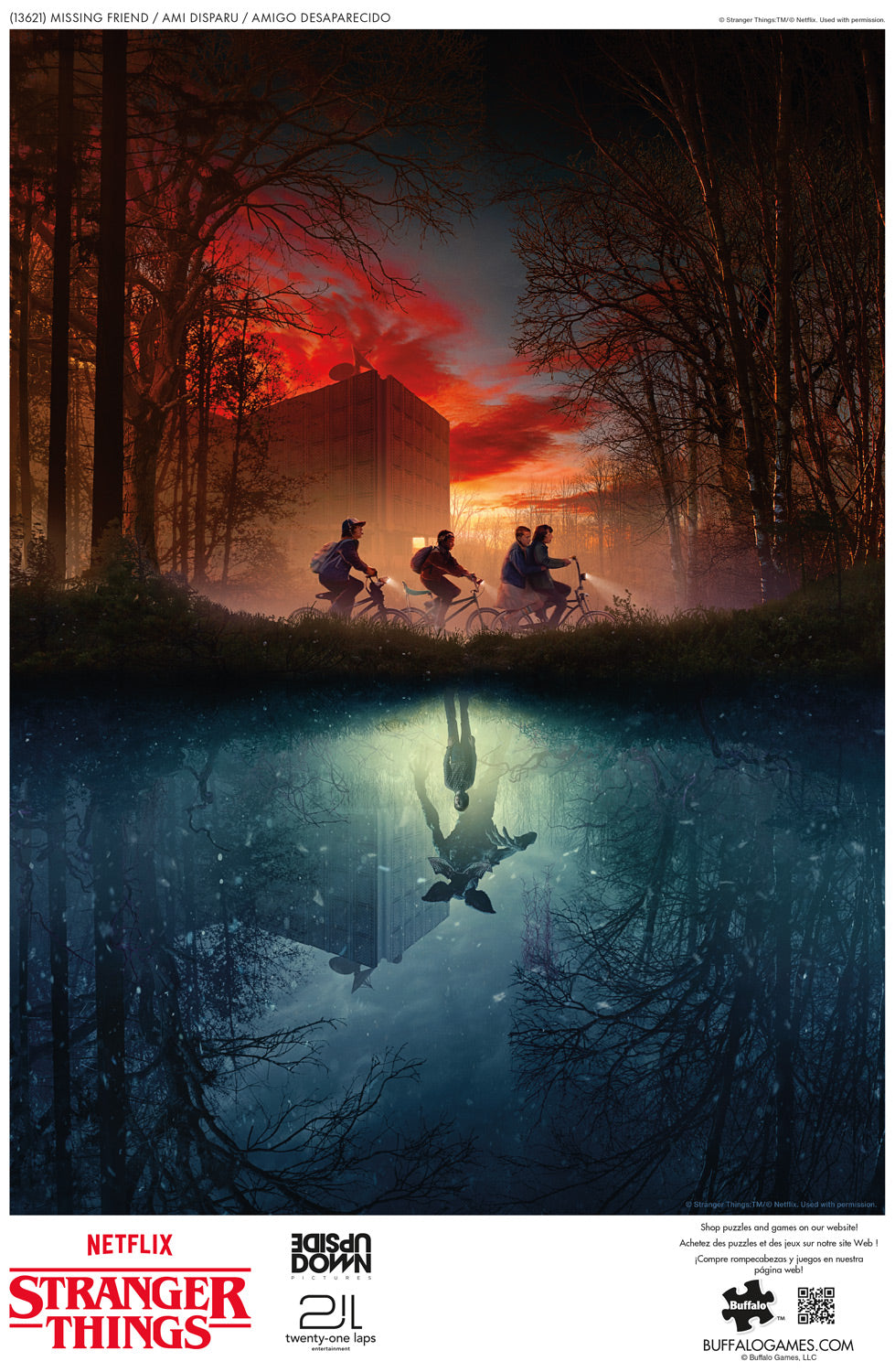 Stranger Things Missing Friends 1000 Piece Jigsaw Puzzle