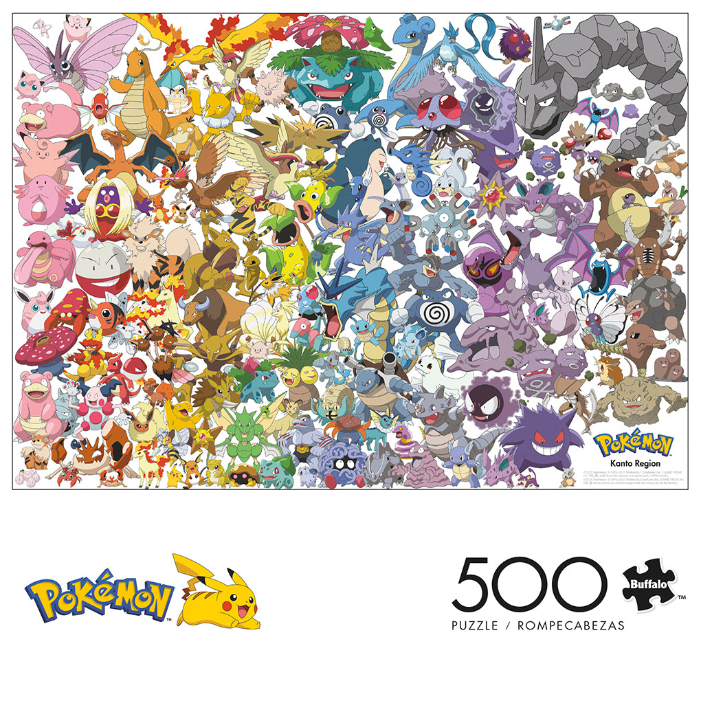 Kanto Pokemon 151 - 500 Piece Puzzle