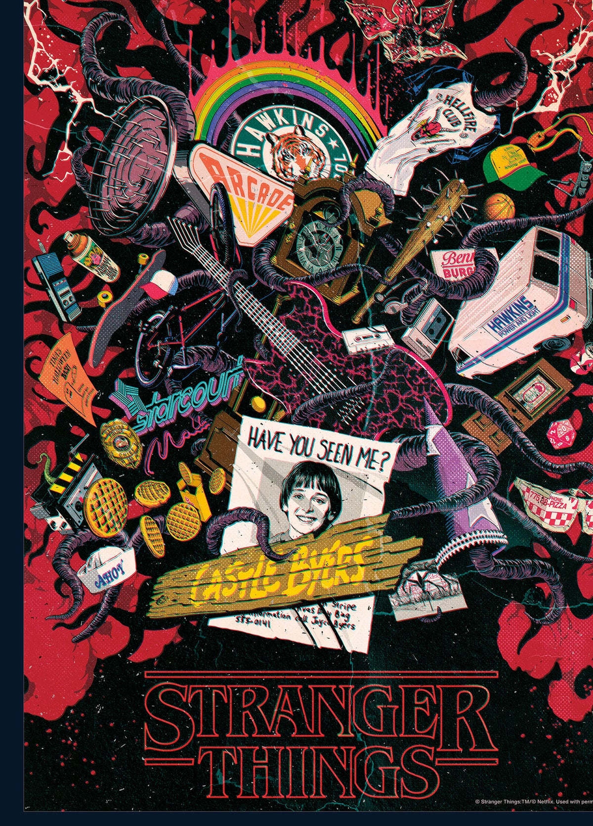Stranger Things - 1000 Piece Collector's Tin Jigsaw Puzzle