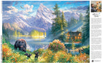Abraham Hunter Mountain Morning 500 Piece Jigsaw Puzzle