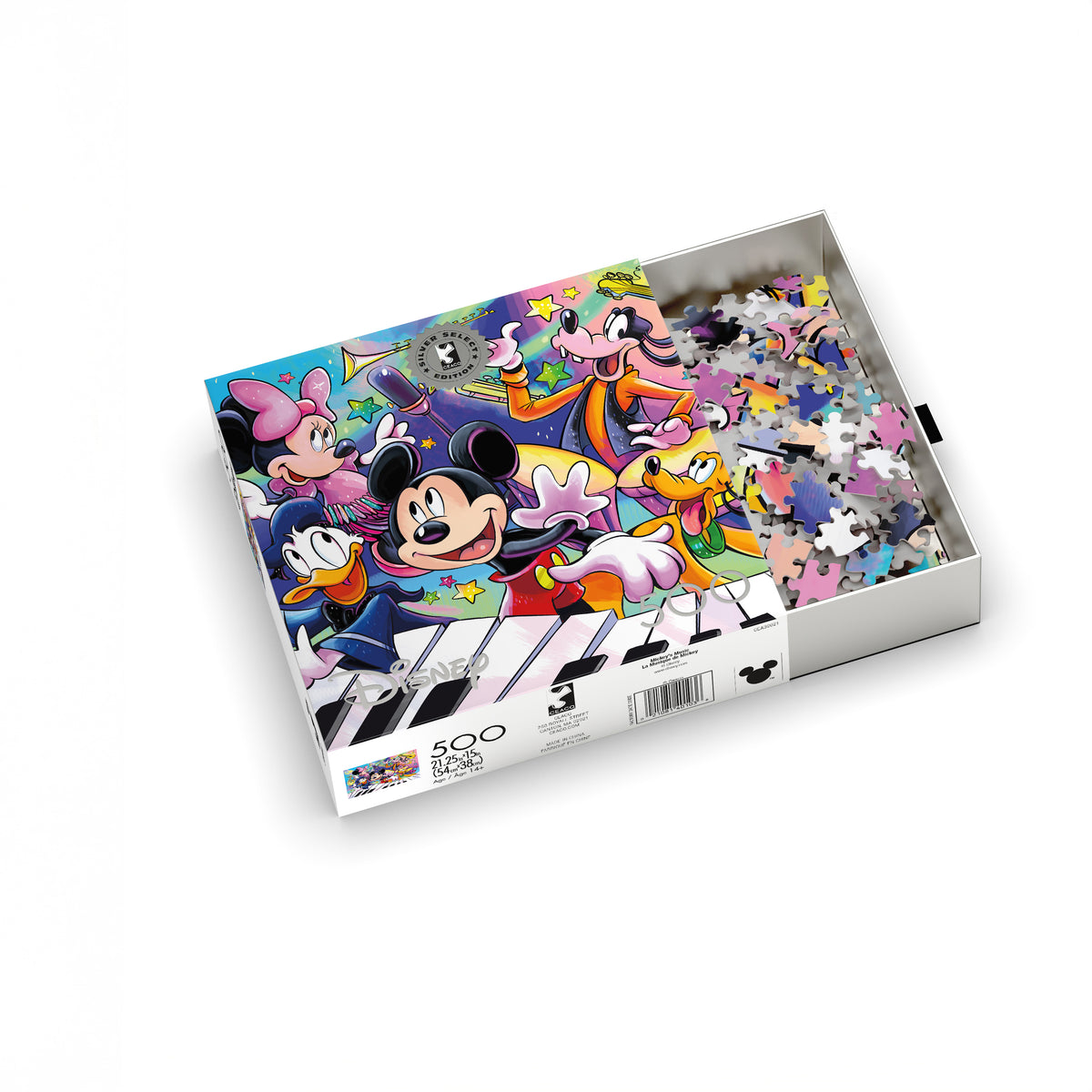 Silver Select: Disney Mickey's Music 500 Piece Puzzle
