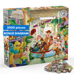 Ceaco: Silver Select: Giddy-up! Toy Story 2000 Piece Puzzle