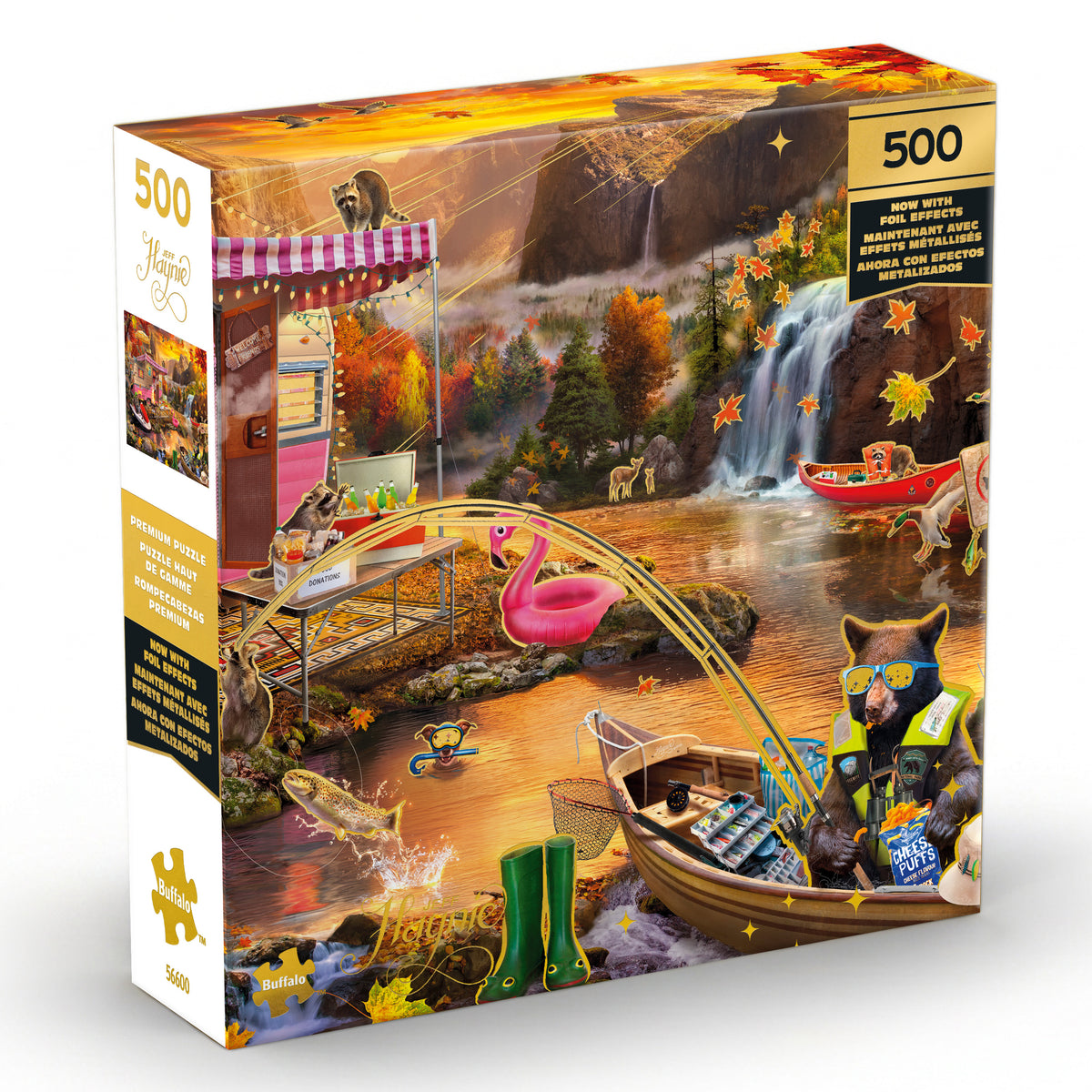 Gold Collection: Animal Campers 500 Piece Puzzle