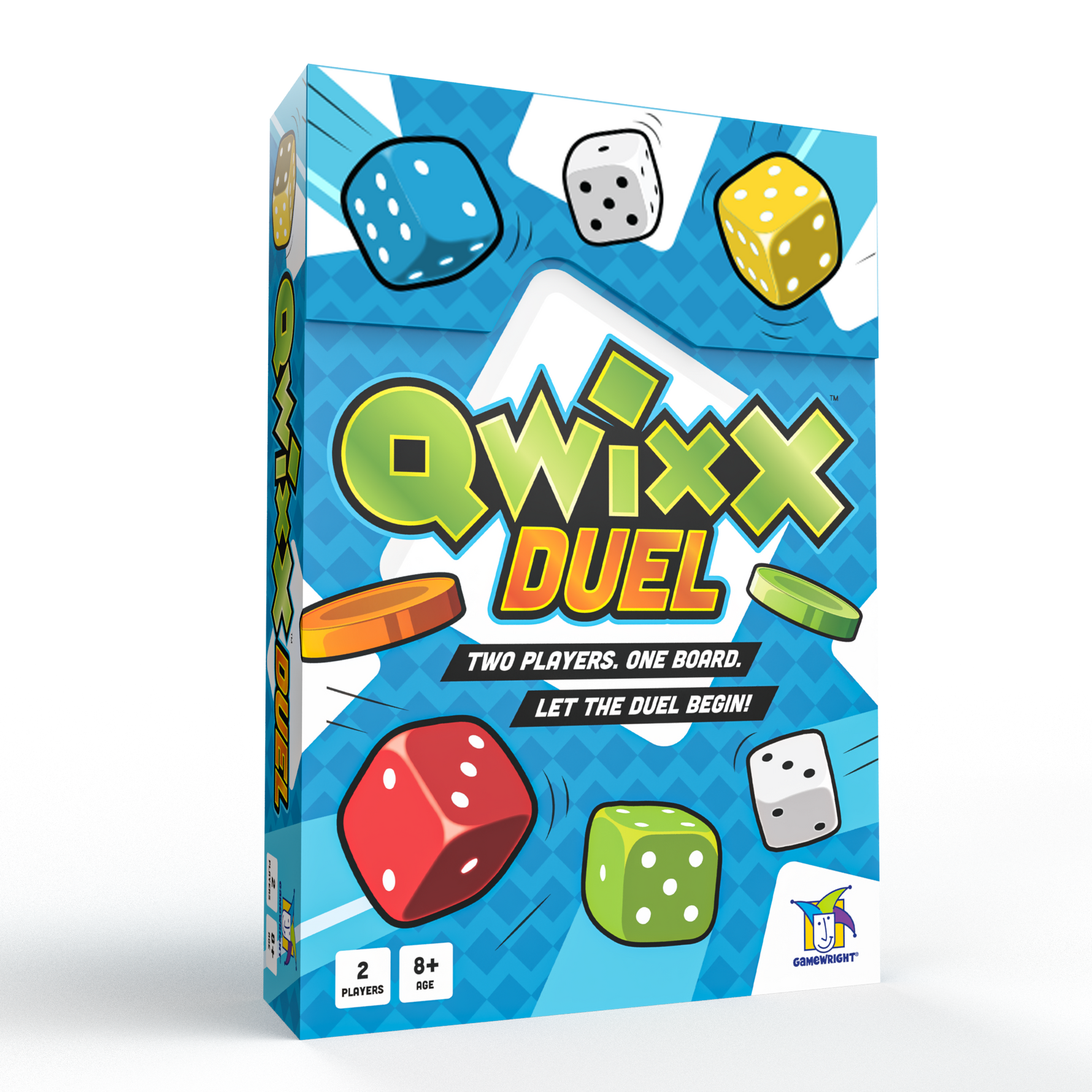 Qwixx Duel Board Game – Fast-Paced 2 Player Dice Game