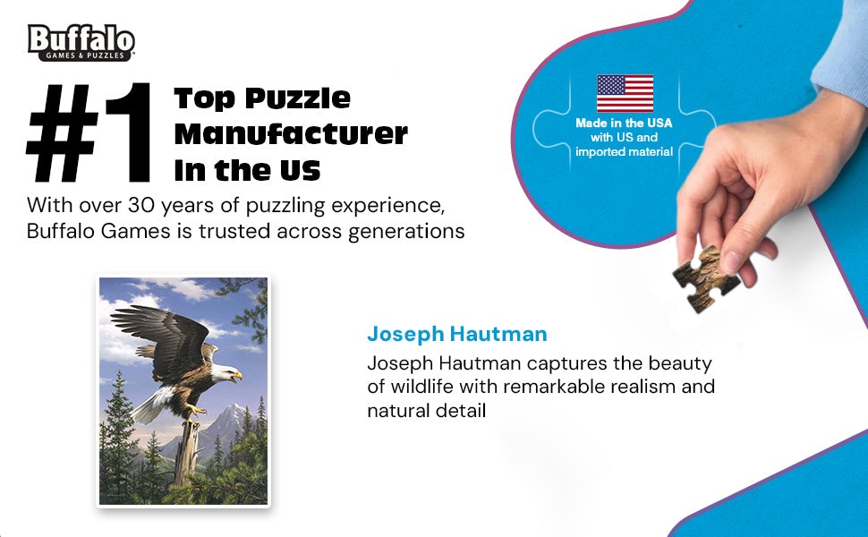 Hautman: Screaming Eagle 1000 Piece Puzzle