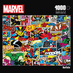 Marvel Heroes Comic Collage 1000 Piece Jigsaw Puzzle