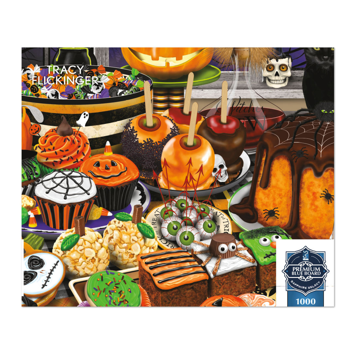 Tracey Flickinger Halloween Haul 1000 Piece puzzle - Sapphire Select