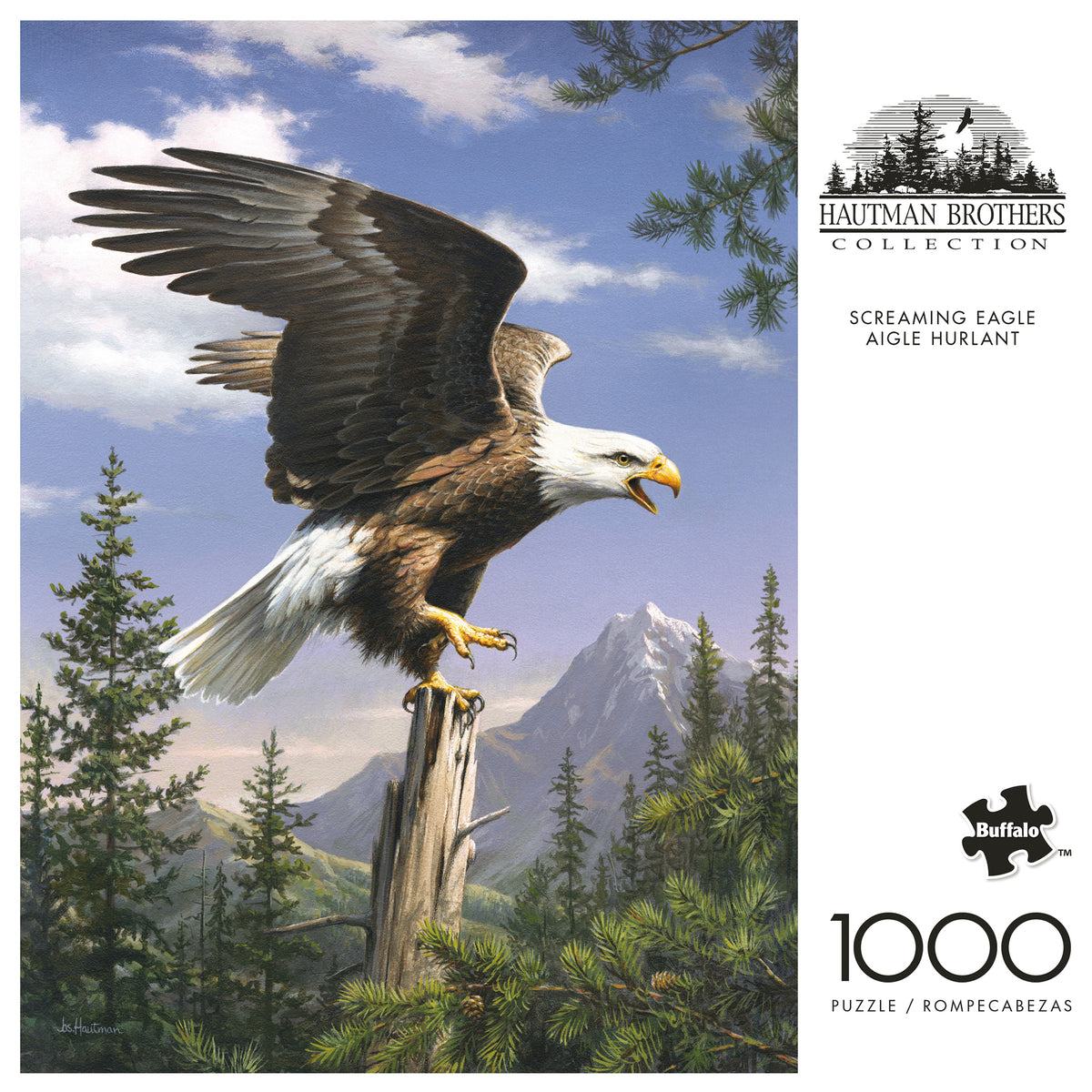 Hautman: Screaming Eagle 1000 Piece Puzzle
