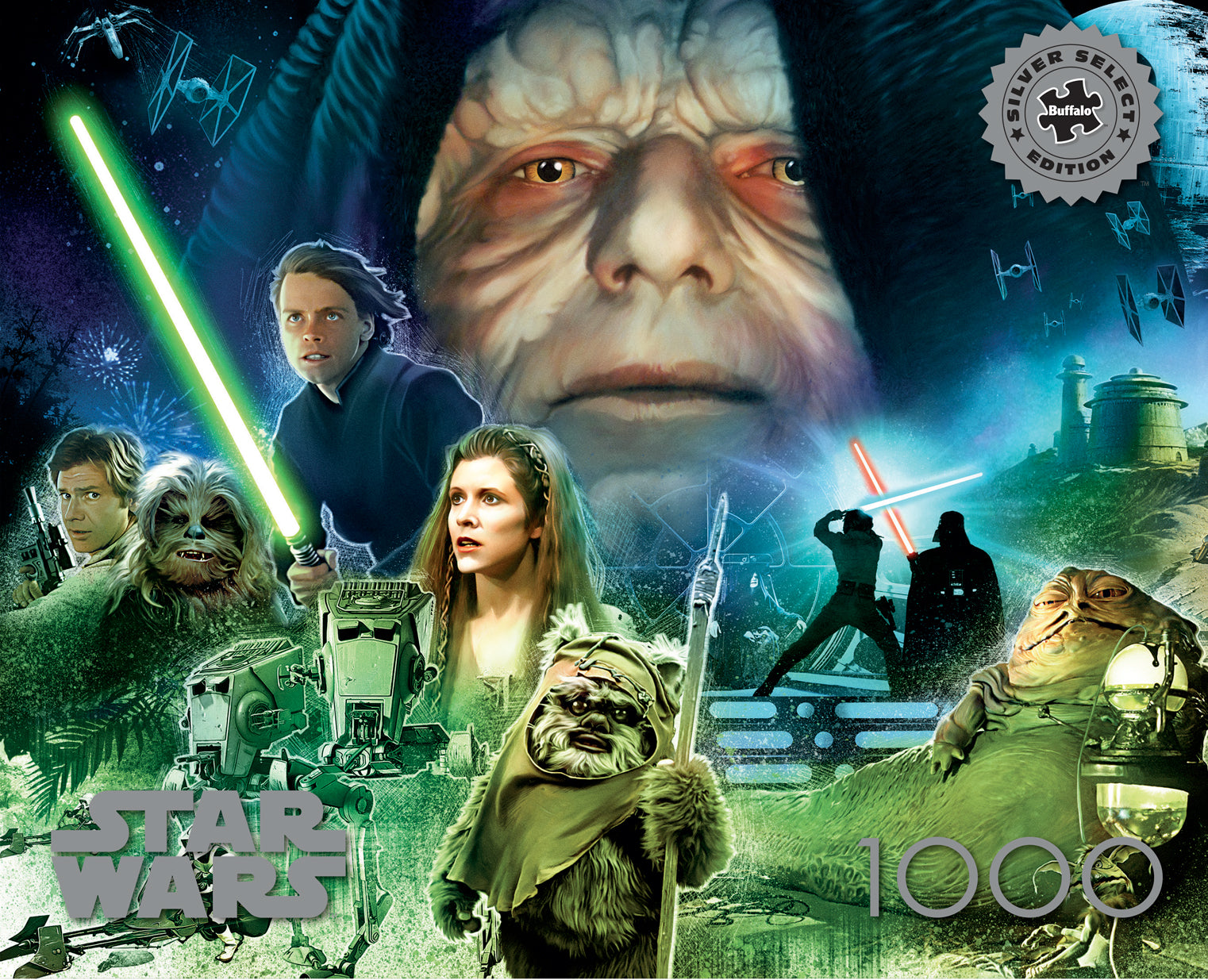 Silver Select: Star Wars - Victory for the Rebellion 1000 Piece Puzzle
