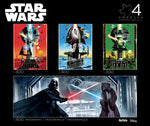 Star Wars 4 in 1 Multipack Jigsaw Puzzle 300-Piece - 500-Piece Puzzles