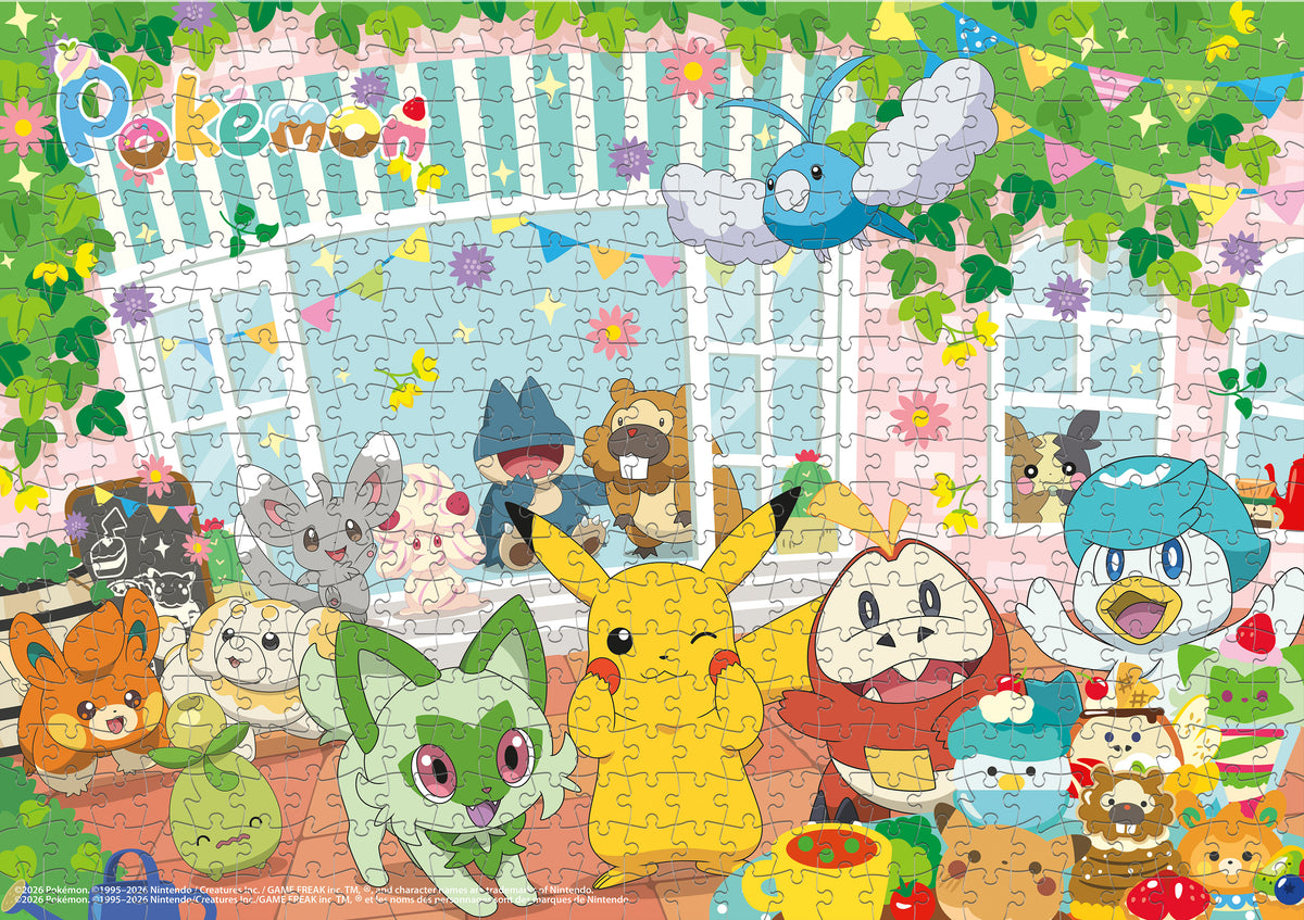 Pokemon Happy Cafe 500 Piece Jigsaw Puzzle