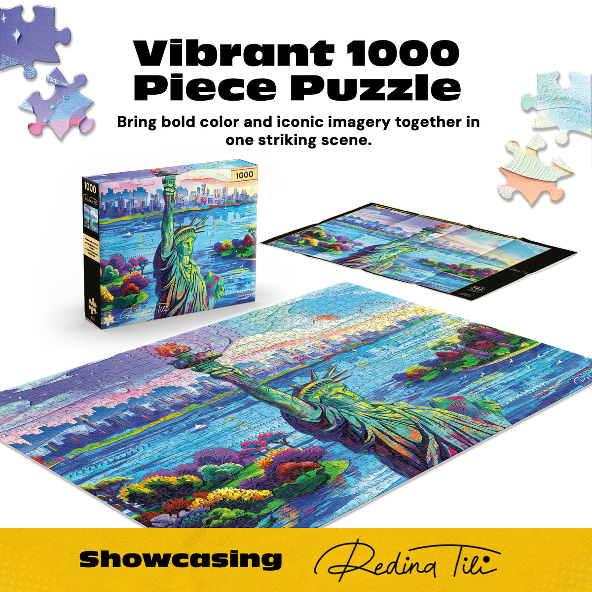 Gold Collection: Celebrate Liberty 1000 Piece Puzzle
