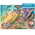 Silver Select - Aimee Stewart: Beachcomber's Bounty 500 Piece Puzzle