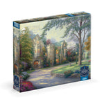 Ceaco: Sapphire Select: Thomas Kinkade - Beyond Summer Gate 1000 Piece Puzzle (Premium Blue Board)