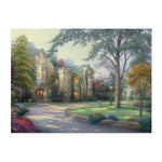 Ceaco: Sapphire Select: Thomas Kinkade - Beyond Summer Gate 1000 Piece Puzzle (Premium Blue Board)