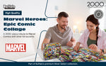 Silver Select: Marvel Comic Collage 2000 Piece Puzzle