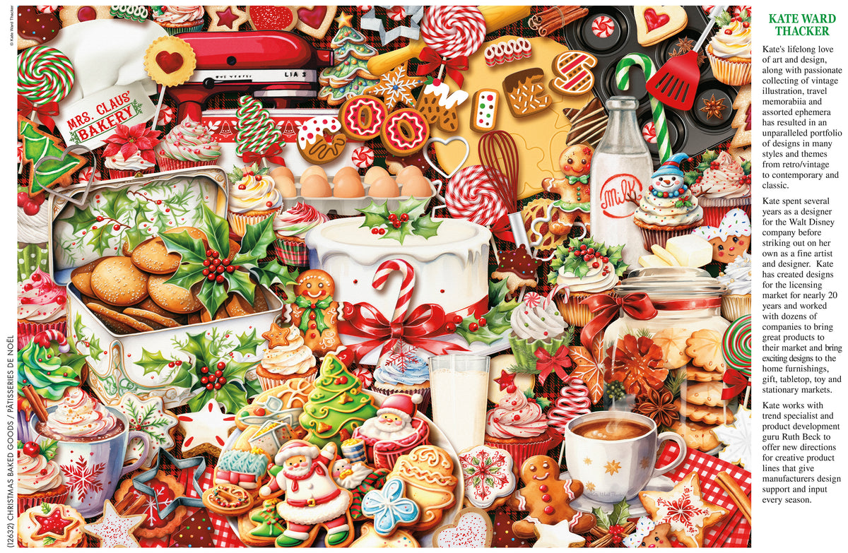 Christmas Baked Goods 1000 Piece Puzzle