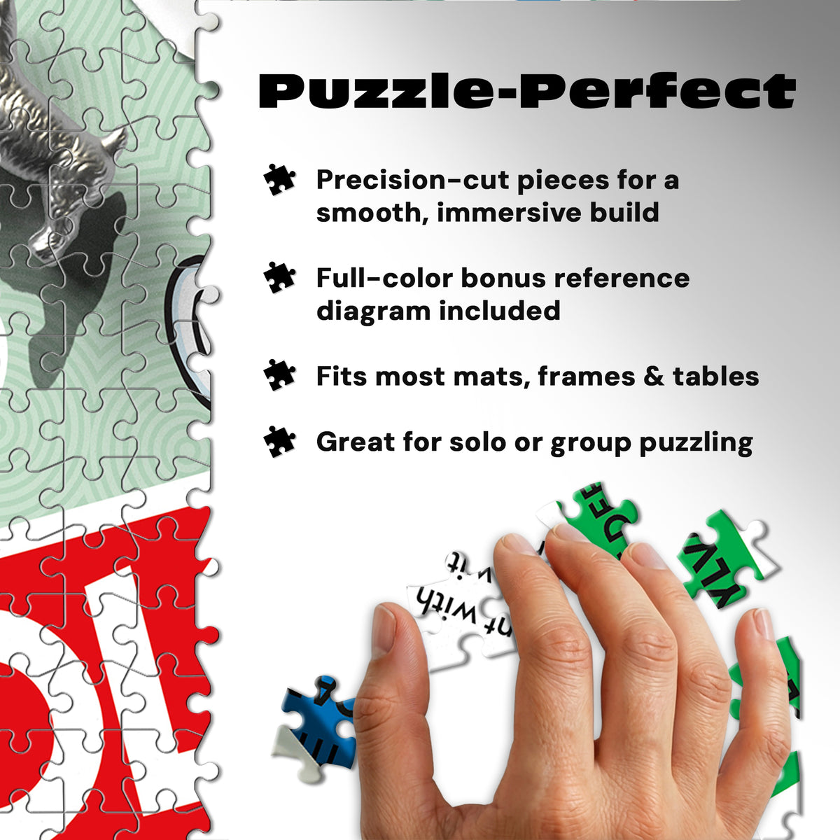 Monopoly Collage 1000 Piece Puzzle