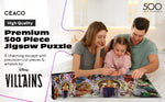 Noir Select: Disney Villains 500 Piece Puzzle
