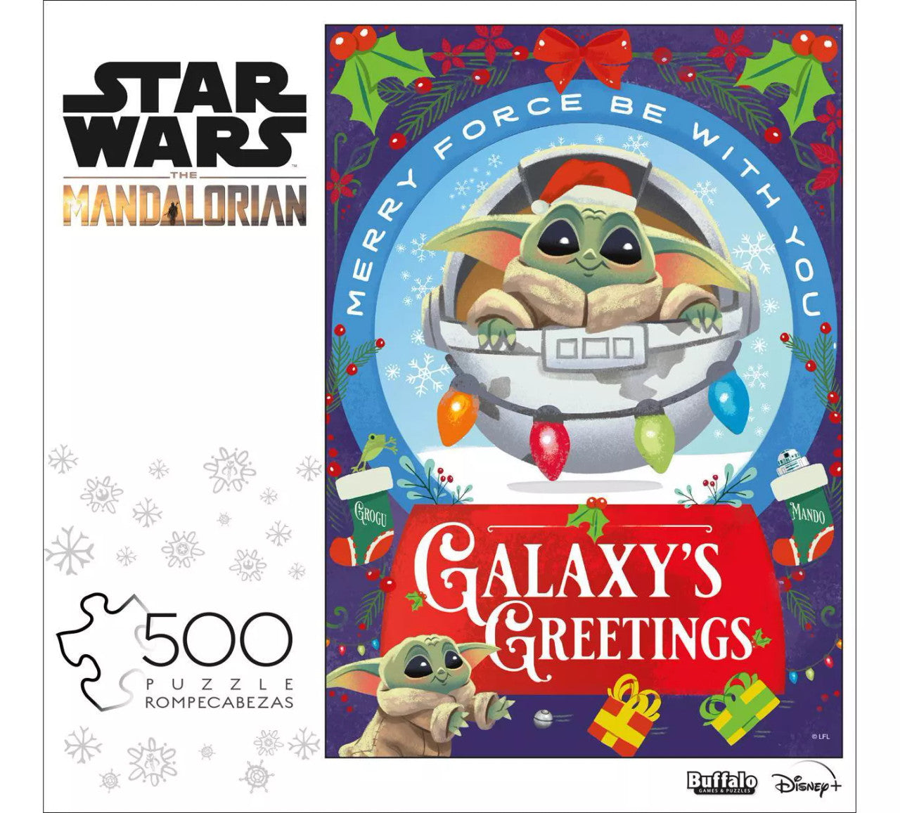 Star Wars™ Galaxy's Greetings  500 Piece Jigsaw Puzzle Front