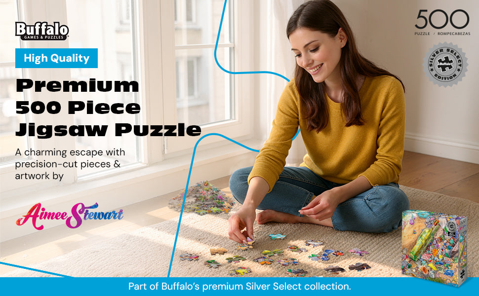 Silver Select - Aimee Stewart: Beachcomber's Bounty 500 Piece Puzzle