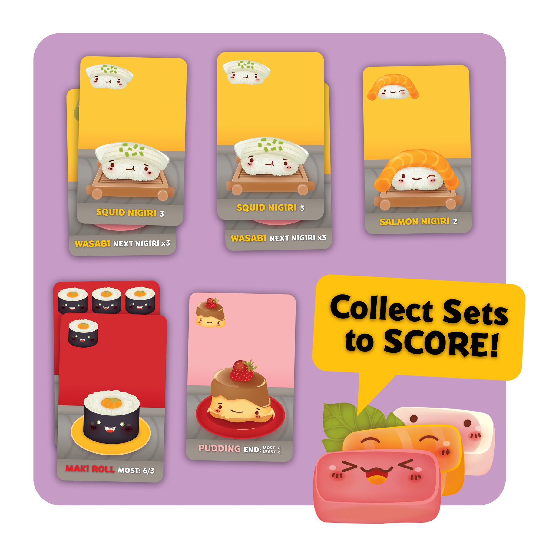 Sushi Go! – Pick & Pass Family Card Game