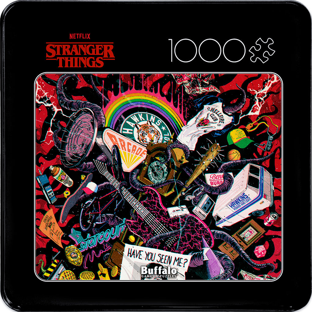 Stranger Things - 1000 Piece Collector's Tin Jigsaw Puzzle