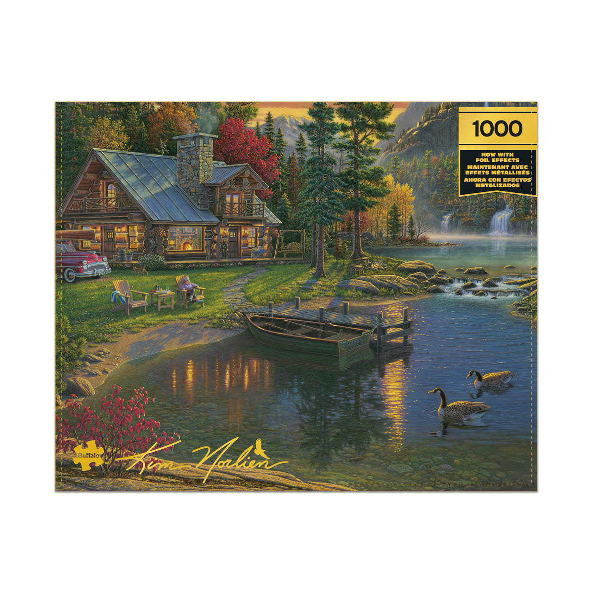 Gold Collection: Mountain Paradise 1000 Piece Puzzle