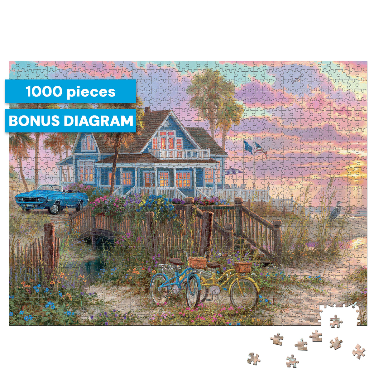 Abraham Hunter: Beach Life 1000 Piece Puzzle