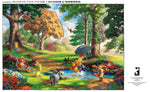 Thomas Kinkade Disney Silver Select: Winnie the Pooh 500 Piece Puzzle