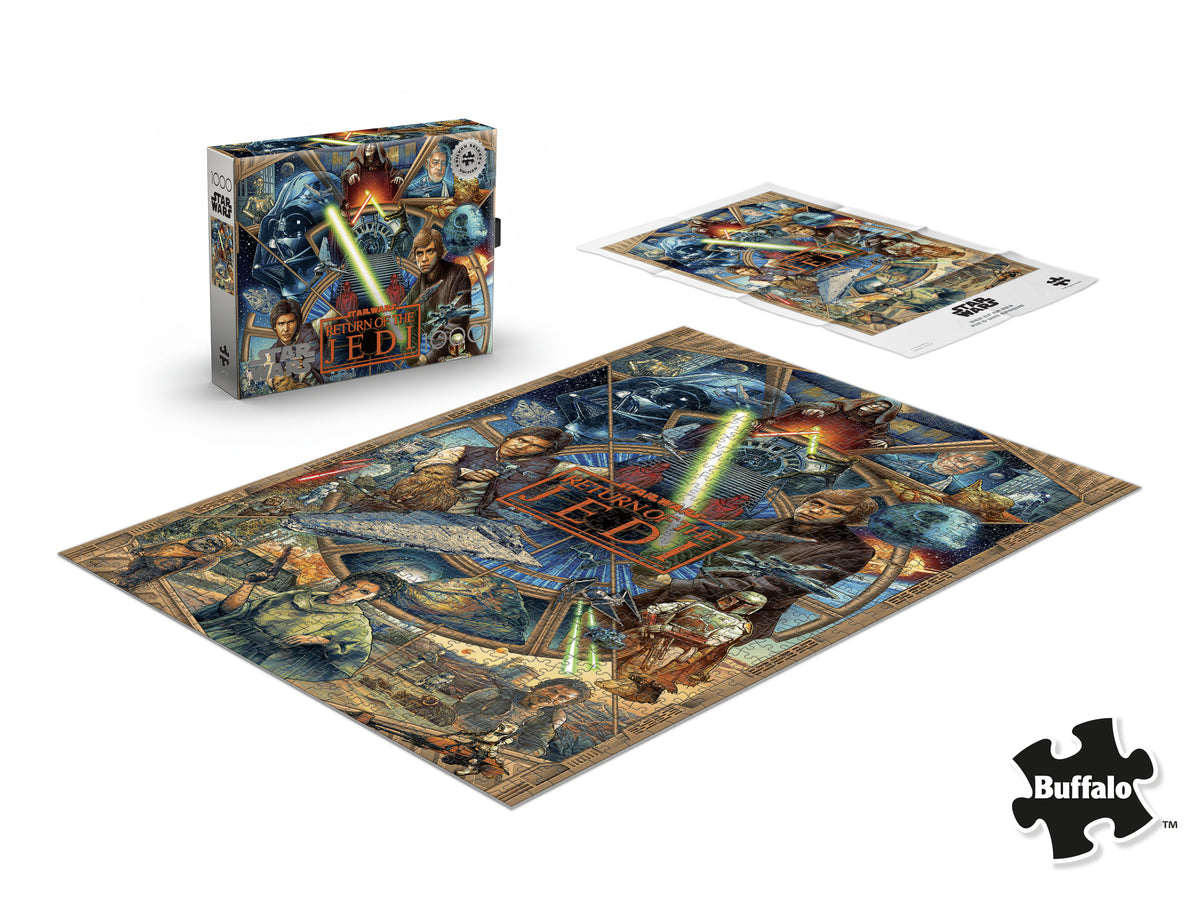 Star Wars™ End Of An Era - 1000 Piece Silver Select Jigsaw Puzzle