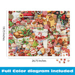 Christmas Baked Goods 1000 Piece Puzzle