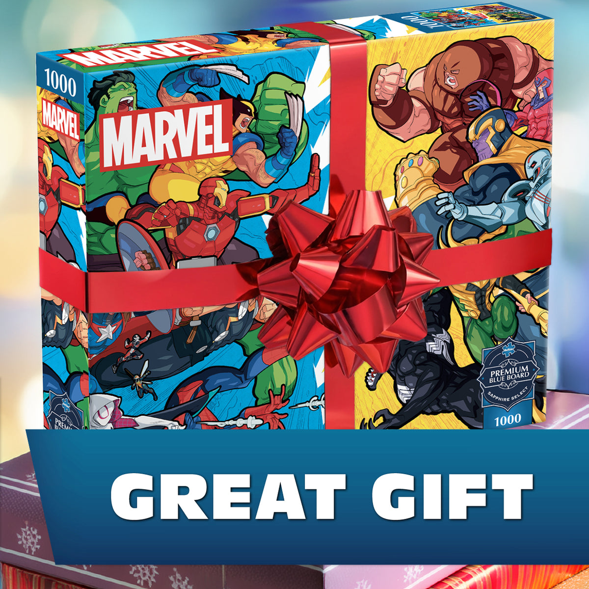 Marvel Versus puzzle for Adults, Sapphire Select - 1000 Pieces Jigsaw Puzzle