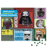 Star Wars Helmets 1000 Piece puzzle for Adults - Sapphire Select