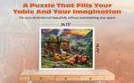 Ceaco Silver Select - Thomas Kinkade Harry Potter - Hagrid’s Hut - 1000 Piece Silver Select Jigsaw Puzzle