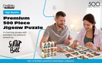Gold Collection: Dressy Dogs, Cozy Cats 500 Piece Puzzle