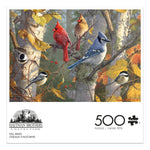 Hautman Brothers: Fall Birds 500 Piece Puzzle