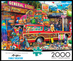 Aimee Stewart Family Vacation 2000 Piece Jigsaw Puzzle Box