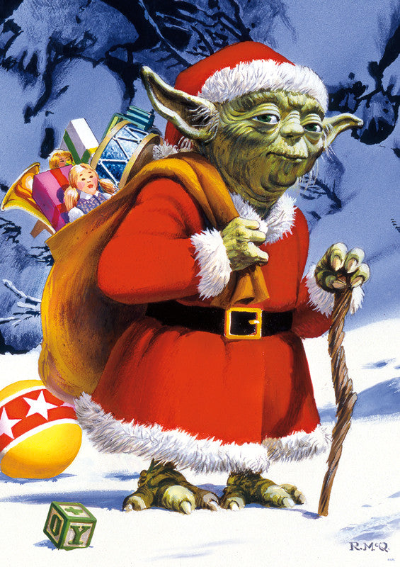 Star Wars™ Holiday Yoda 300 Large Piece Jigsaw Puzzle Art